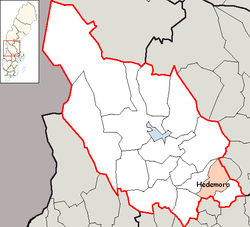 Hedemora Municipality in Dalarna County